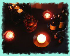 buddha candles oil